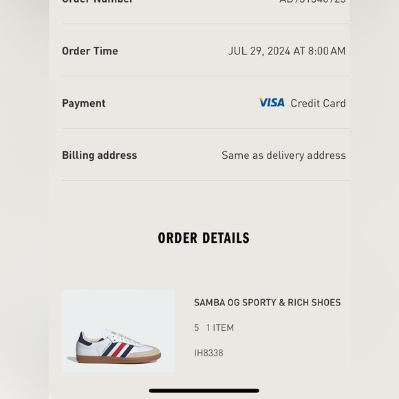 Adidas X Sporty & Rich Olympic Samba OG red-blue gum unisex New - Picture 10 of 15